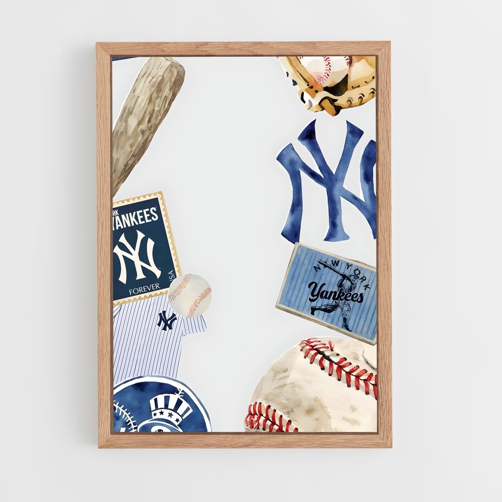 Poster Yankee Glory – affiche Baseball (vue 4)